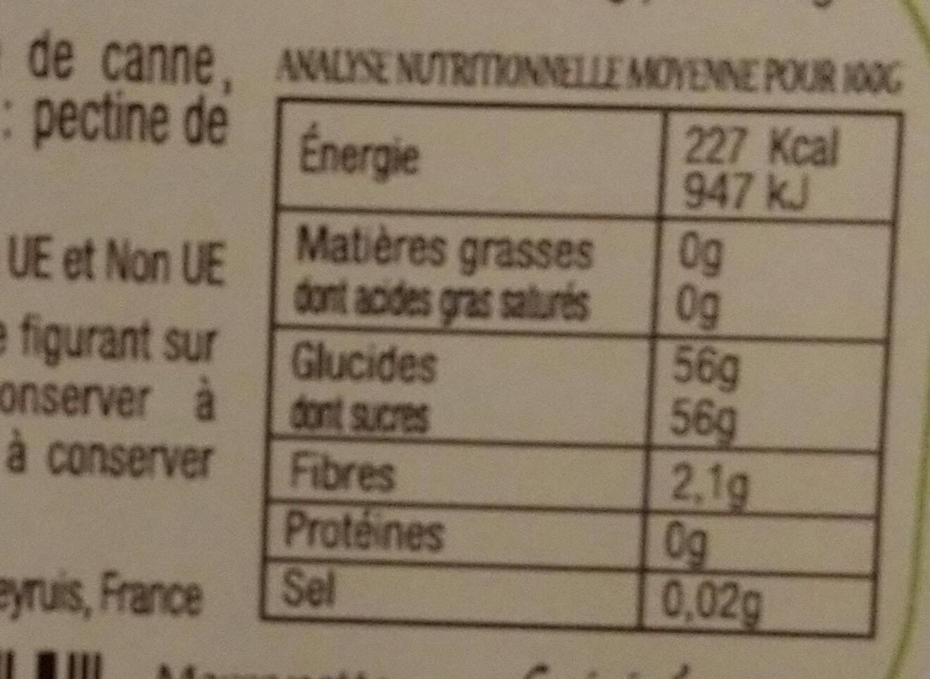 Les Comtes de Provence Confiture de Myrtilles 340g packshot