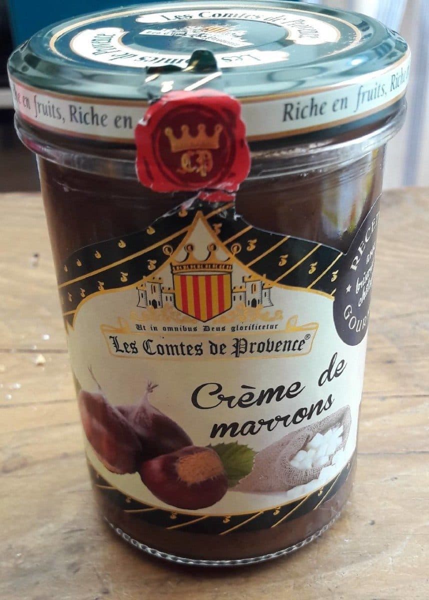 Les comtes de provence Crème de marrons packshot