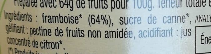 Les Comtes de Provence Les Comtes de Provence - Raspberry Preserves, 350g (12.3oz) Jar packshot