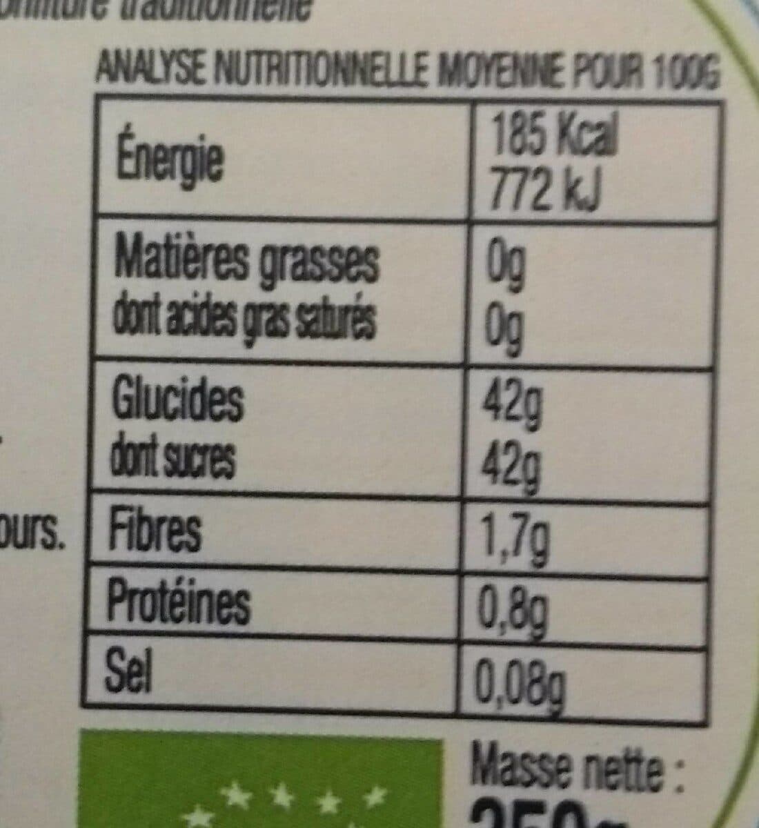 Les Comtes De Provence Confiture de Cerises BIO 350g packshot