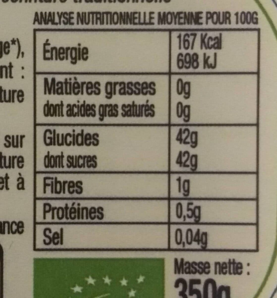 Les Comtes de Provence Confiture de Clémentine BIO 350g packshot
