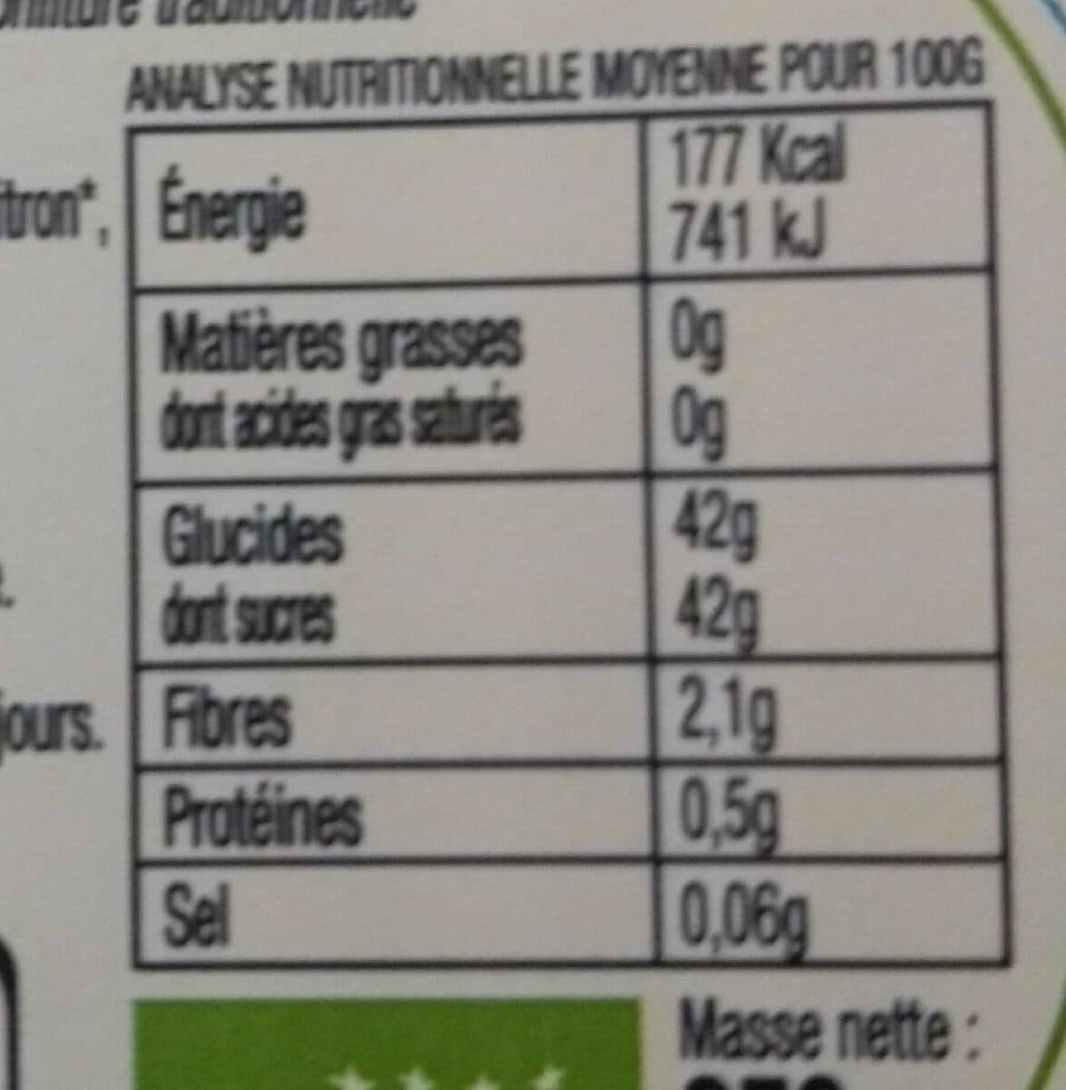 Les Comtes de Provence Confiture de Prunes BIO 350g packshot