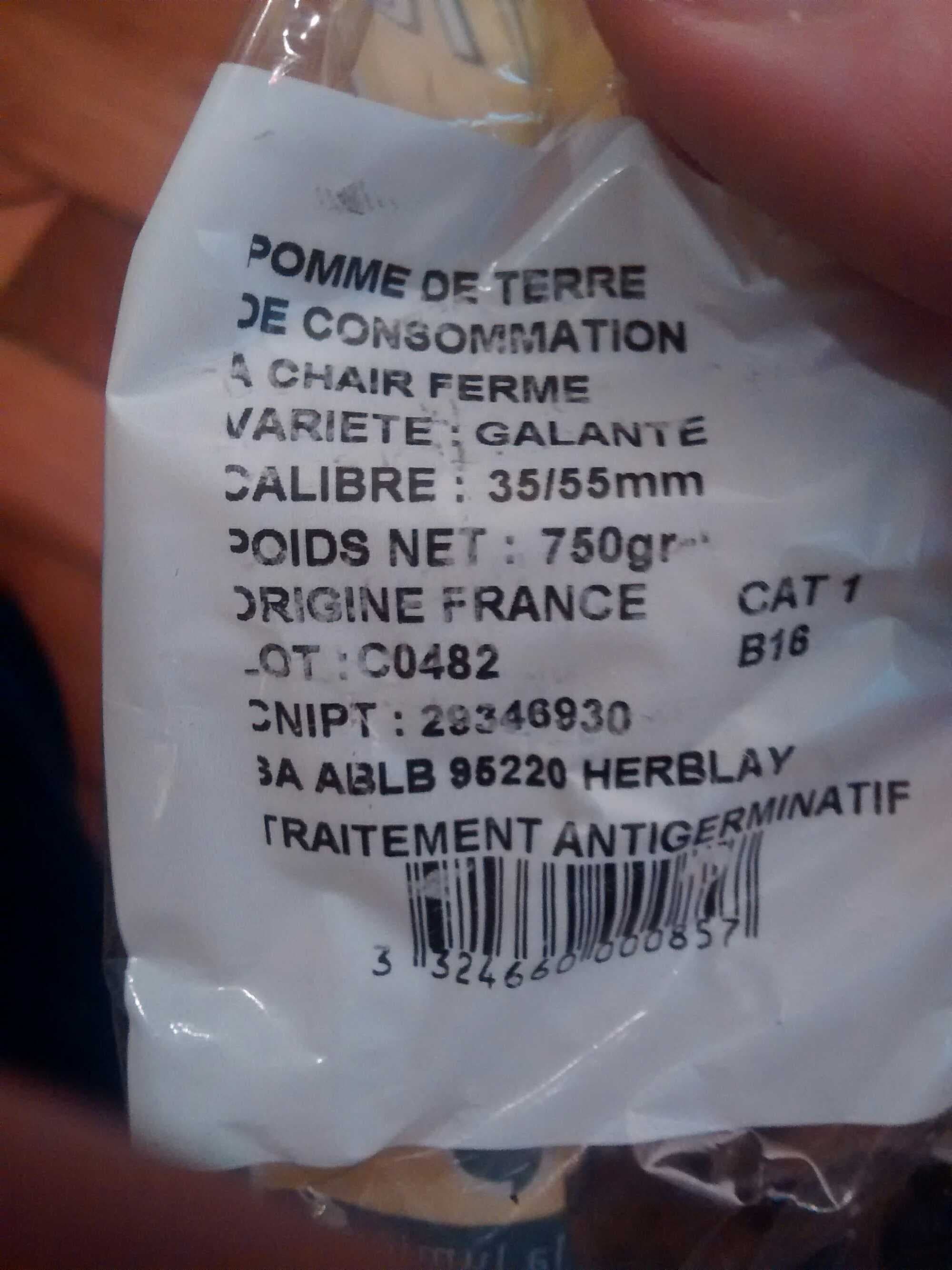 A.B.L.B Pommes de terre de sélection packshot