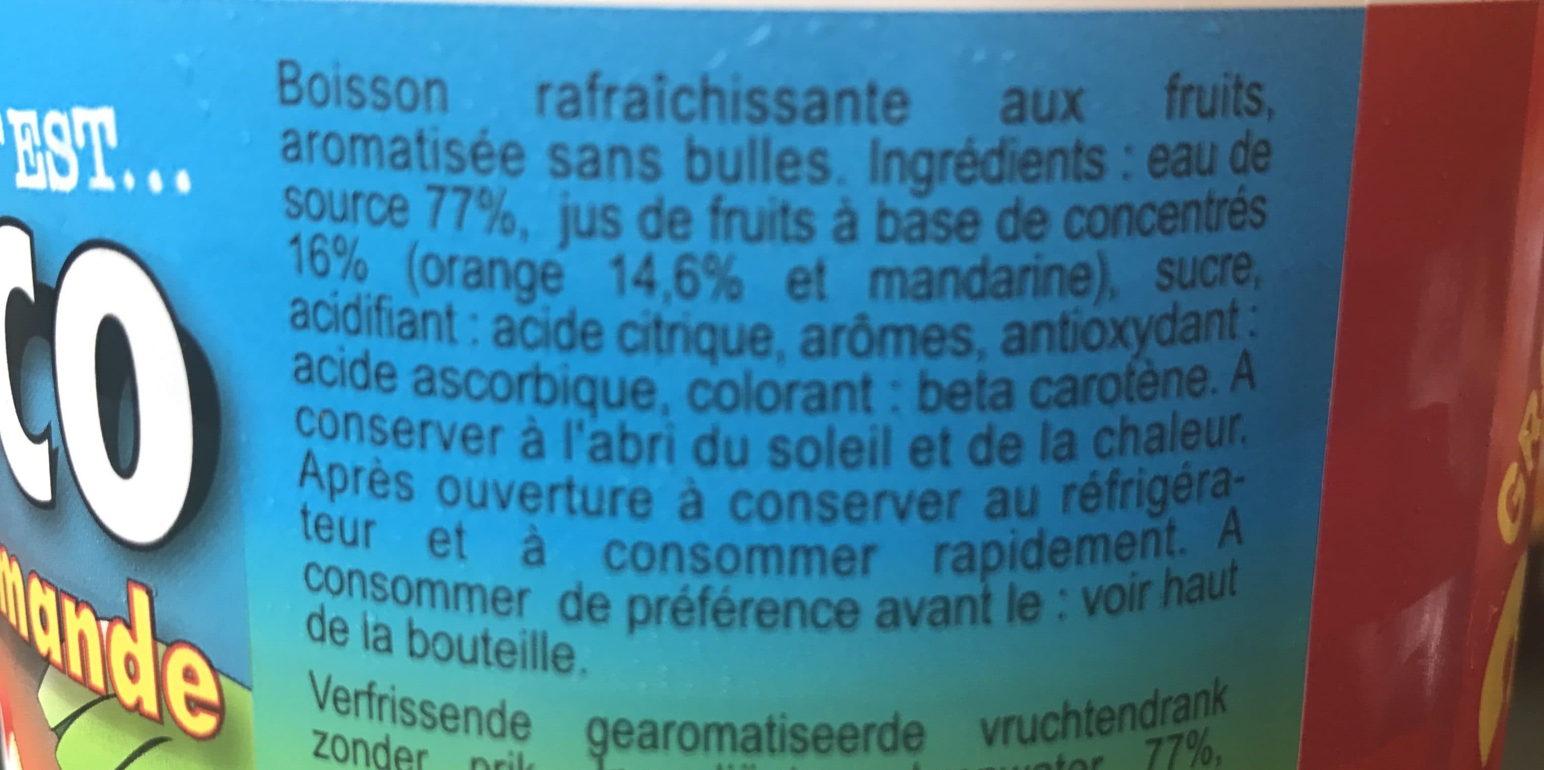 Tropico Tropico orange gourmande 1.5L packshot
