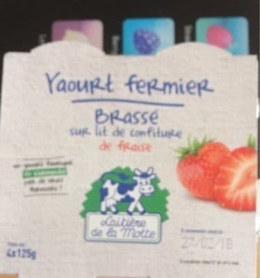 Laitiere De La Motte Yaourt fermier packshot