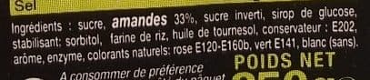 Holy Fruits Pâte d'amandes 33%, verte packshot