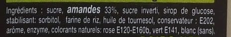Holy Fruits Pâte d'Amandes 33 % Blanche packshot