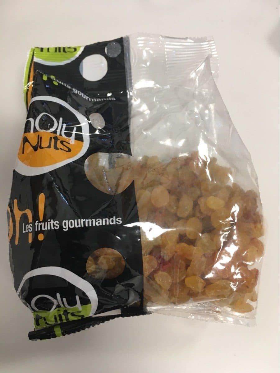 Open Food Facts Raisins Secs Golden packshot