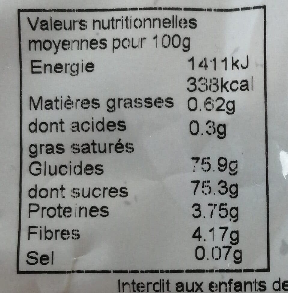 Holy fruits Raisins golden packshot