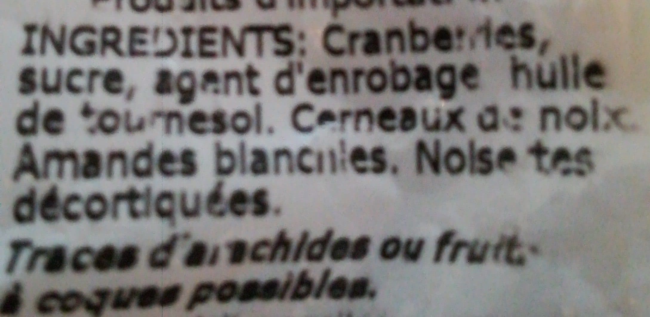 Holy Fruits Holy Nuts (mélange Cranberry) packshot