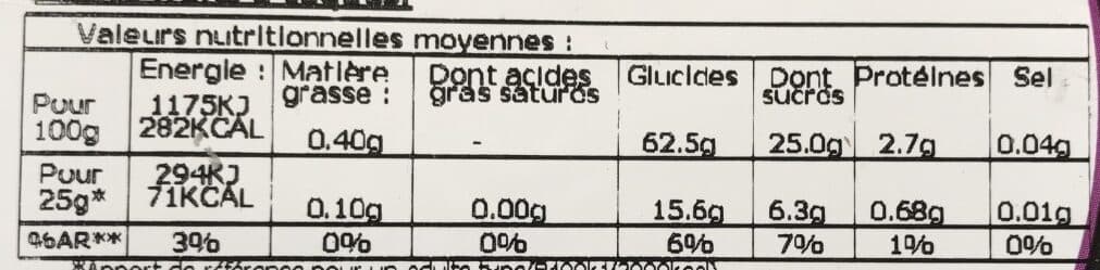 Open Food Facts Dattes medjool packshot
