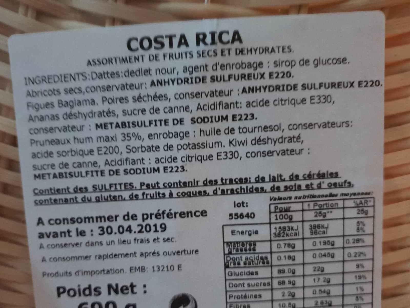 Holy Fruits -assortiment fruits sec packshot