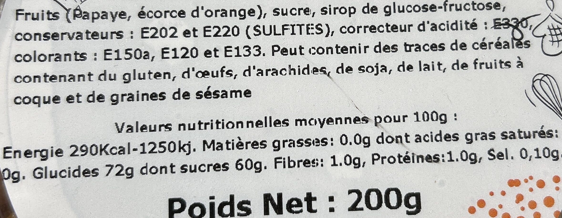 Oh ! chef Macédoine de confits packshot