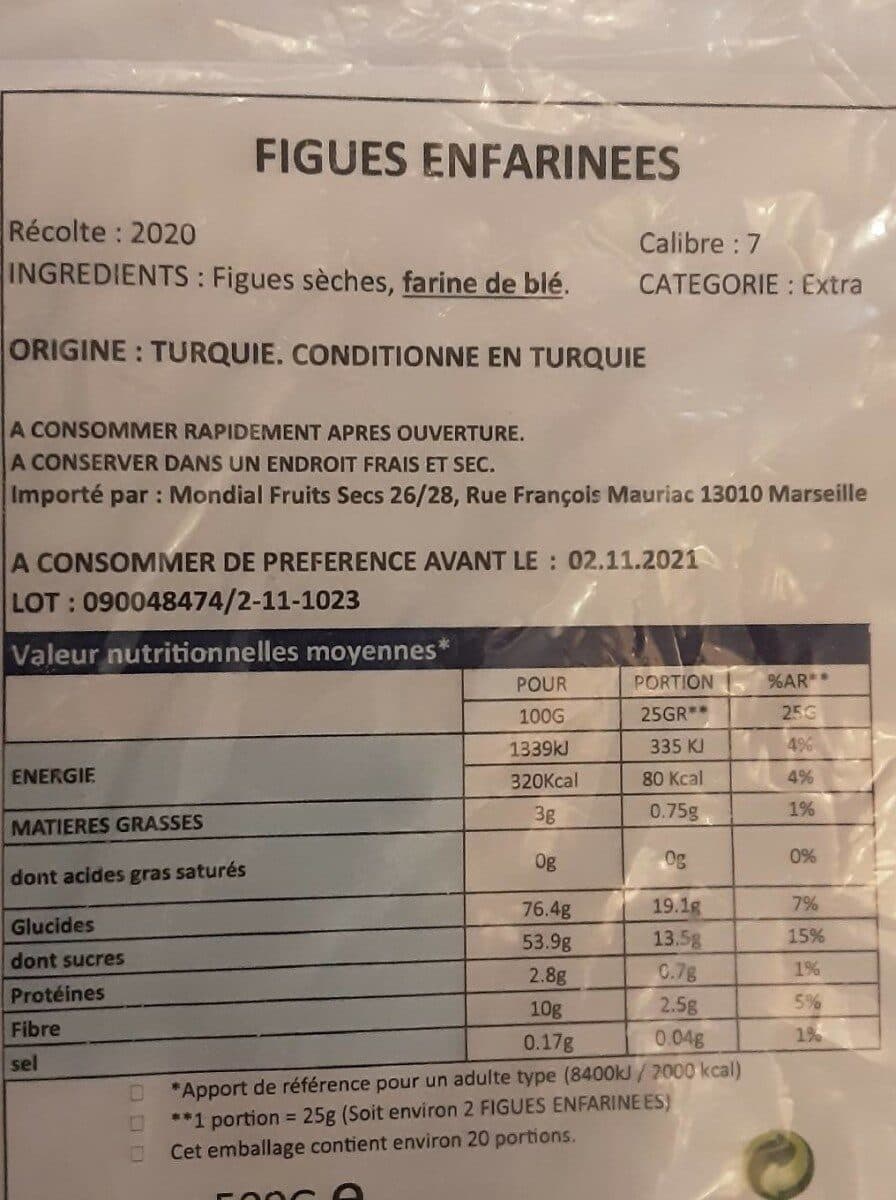 Holy Fruits Figues enfarinées packshot