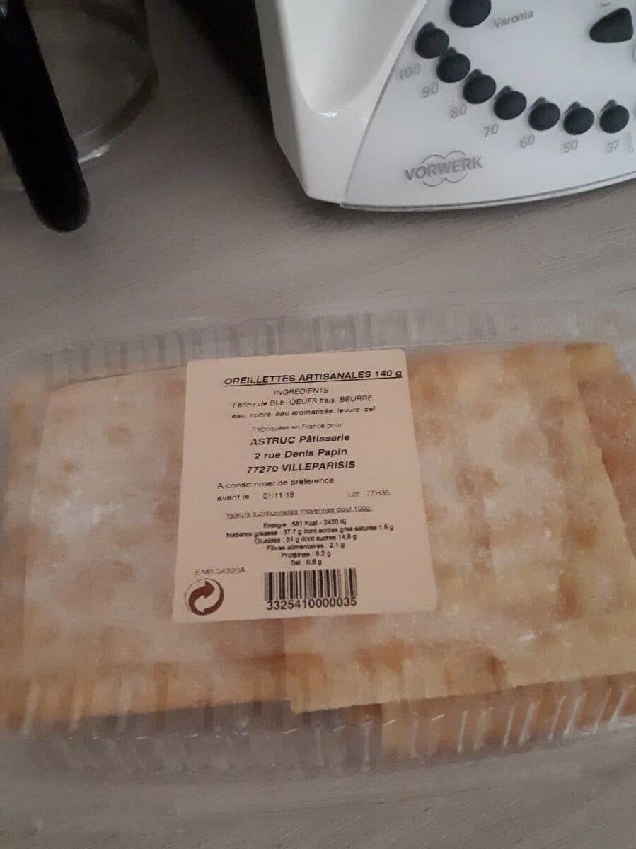 Open Food Facts Oreillettes packshot