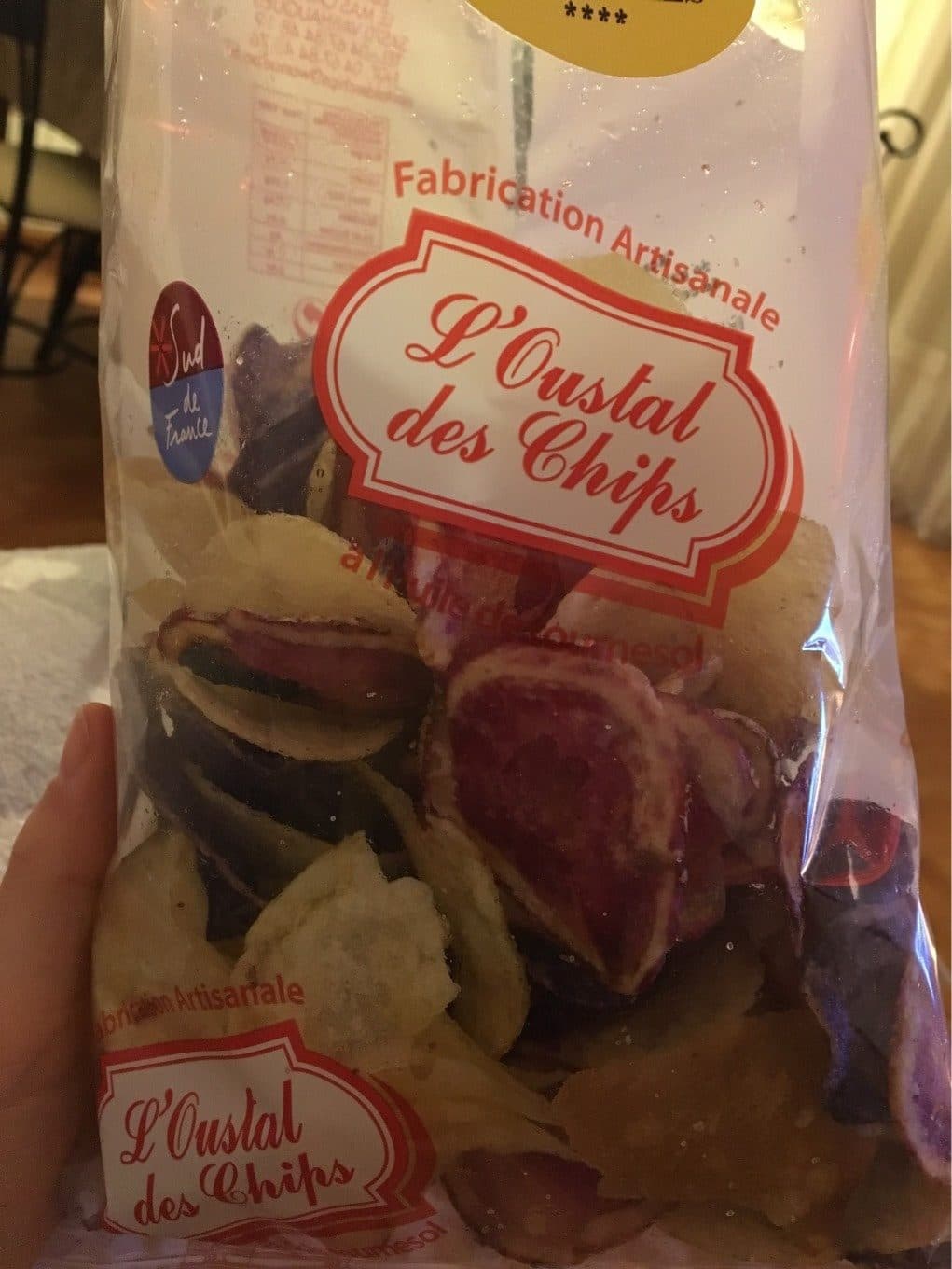 L'Oustal des chips Chips artisanales de pommes de terre packshot