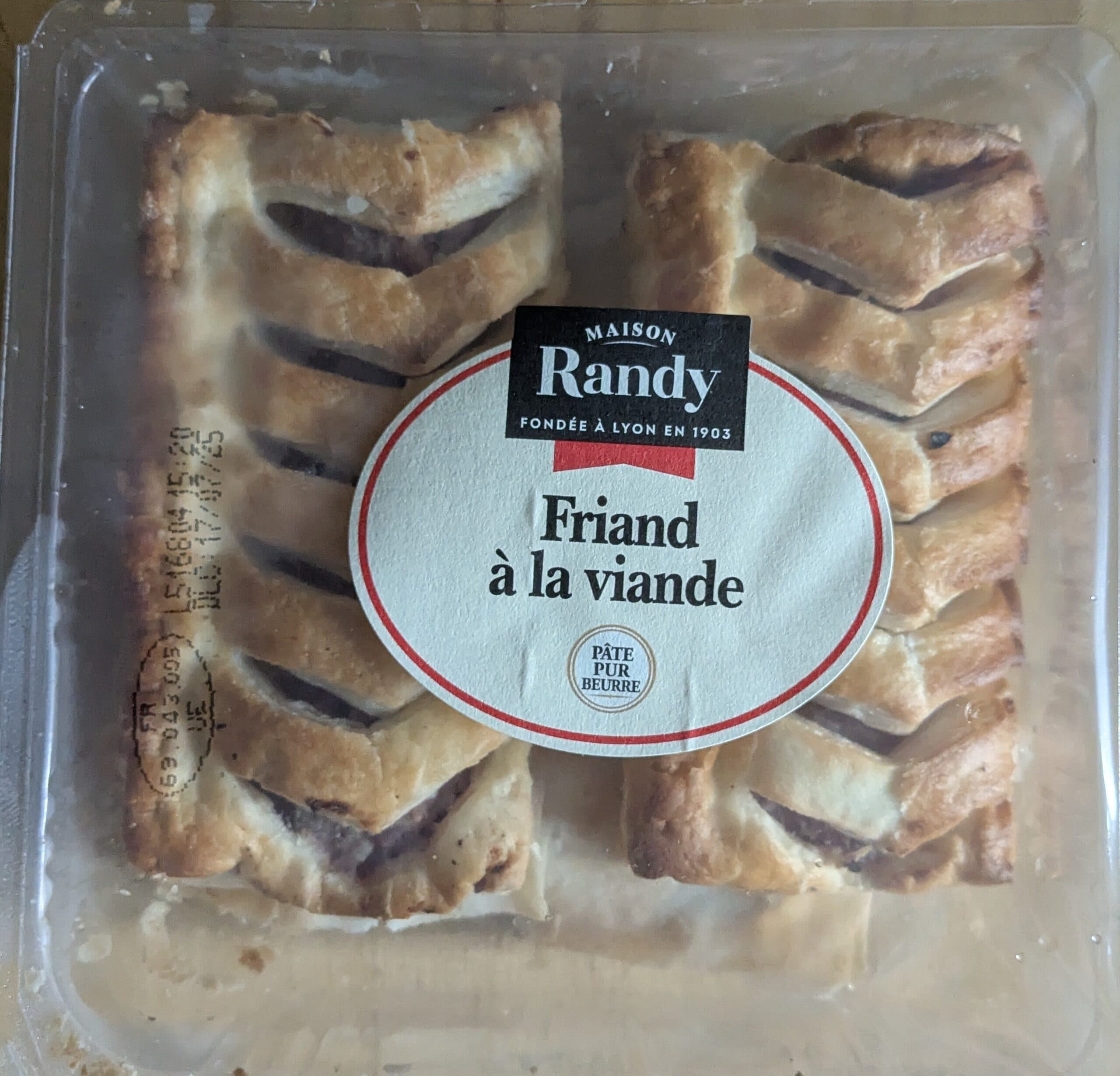 Randy Friand à la viande packshot