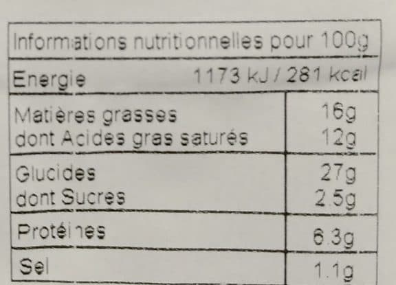 Randy Feuilleté chèvre épinards packshot