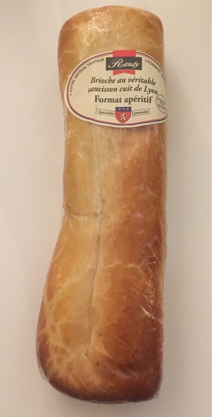 Randy Brioche au véritable saucisson cuit de Lyon packshot