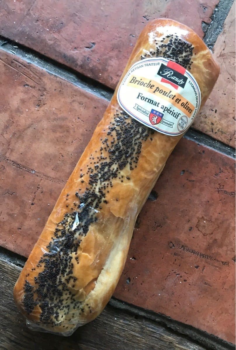 Randy Brioche poulet et olives, format apéritif packshot