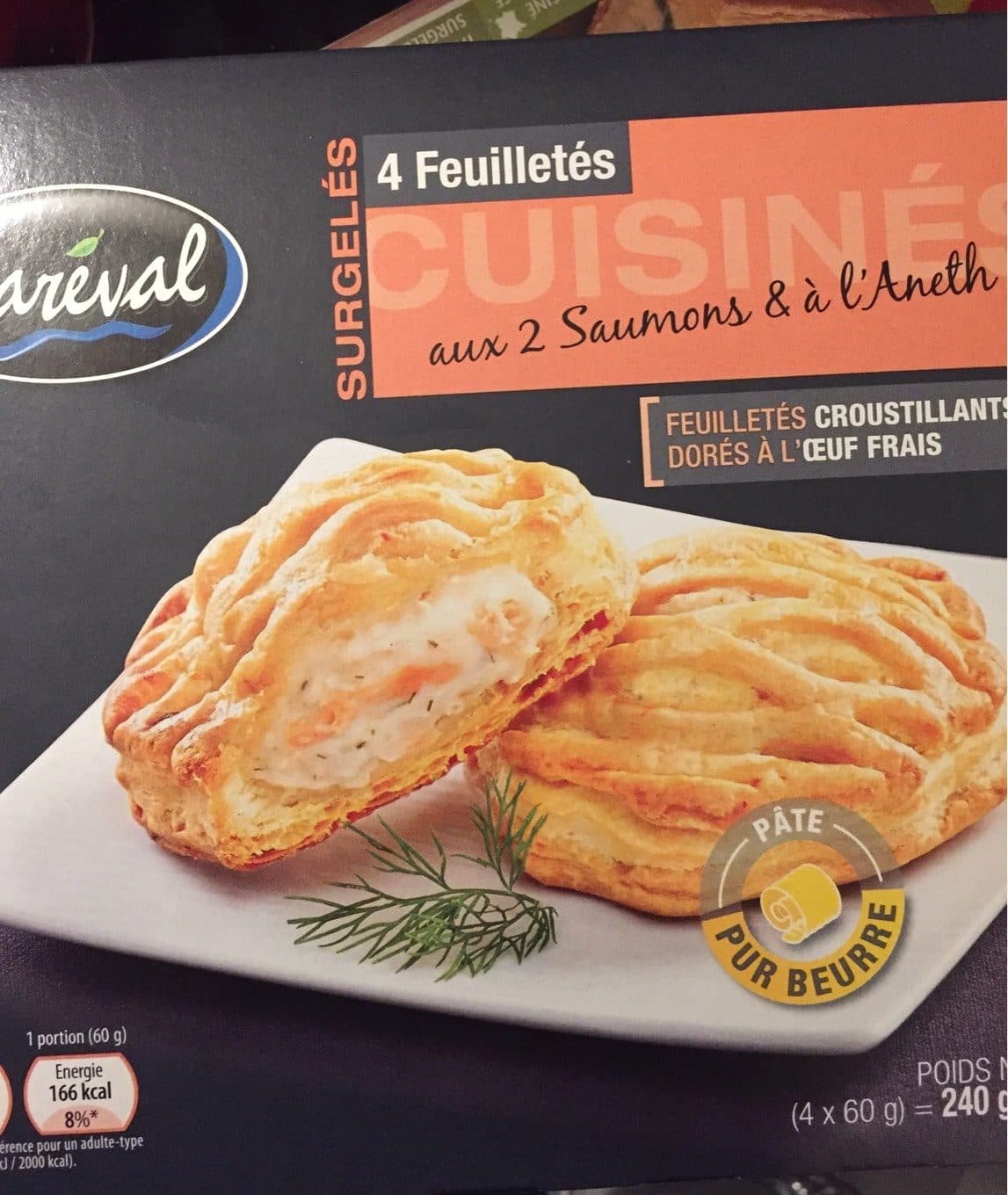 Mareval Feuilletés aux 2 saumons packshot