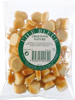 Open Food Facts Croûtons L'ile Bleue Nature, packshot