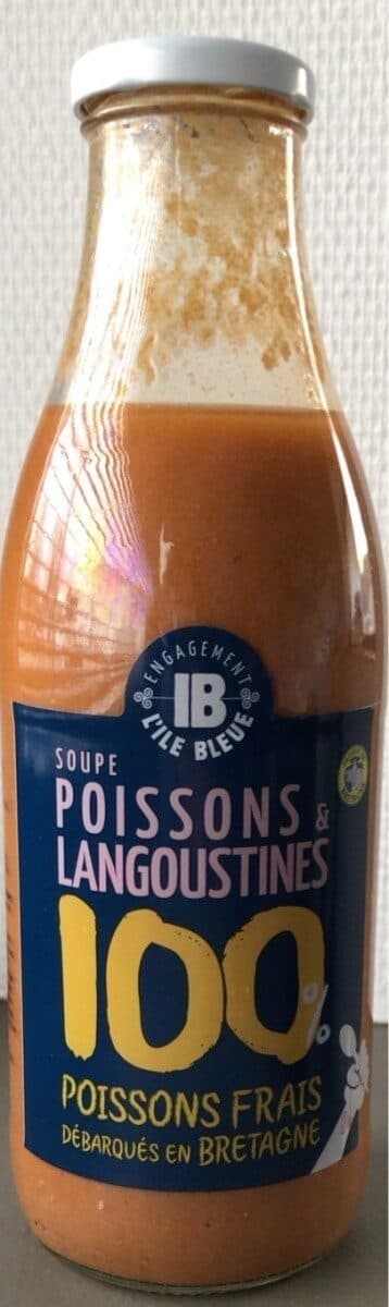 L'île Bleue Soupe de poisson & Langoustines au Sel de Guérande packshot