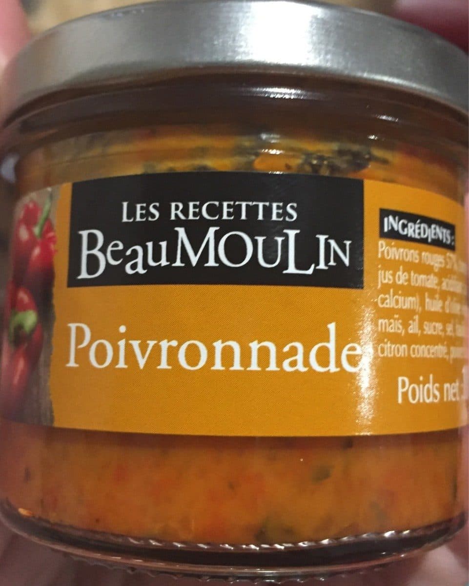 Les Recettes Beaumoulin Poivronnade packshot