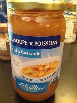 L ile bleue Soupe poissons 100% pêche Bretonne packshot