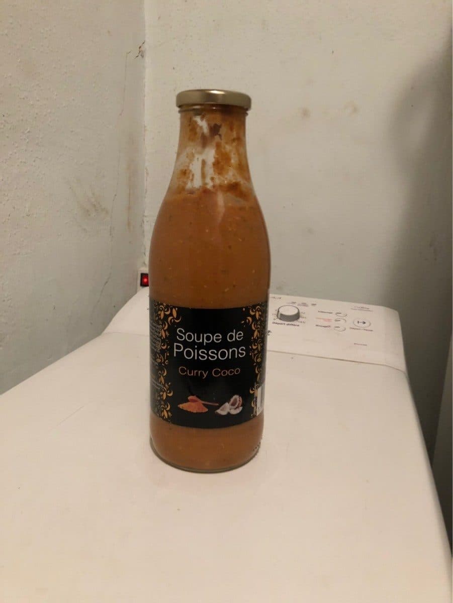 Open Food Facts Soupe de poissons curry coco packshot