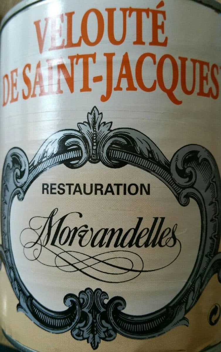 Restauration Morvadelles Velouté de saint Jacques packshot