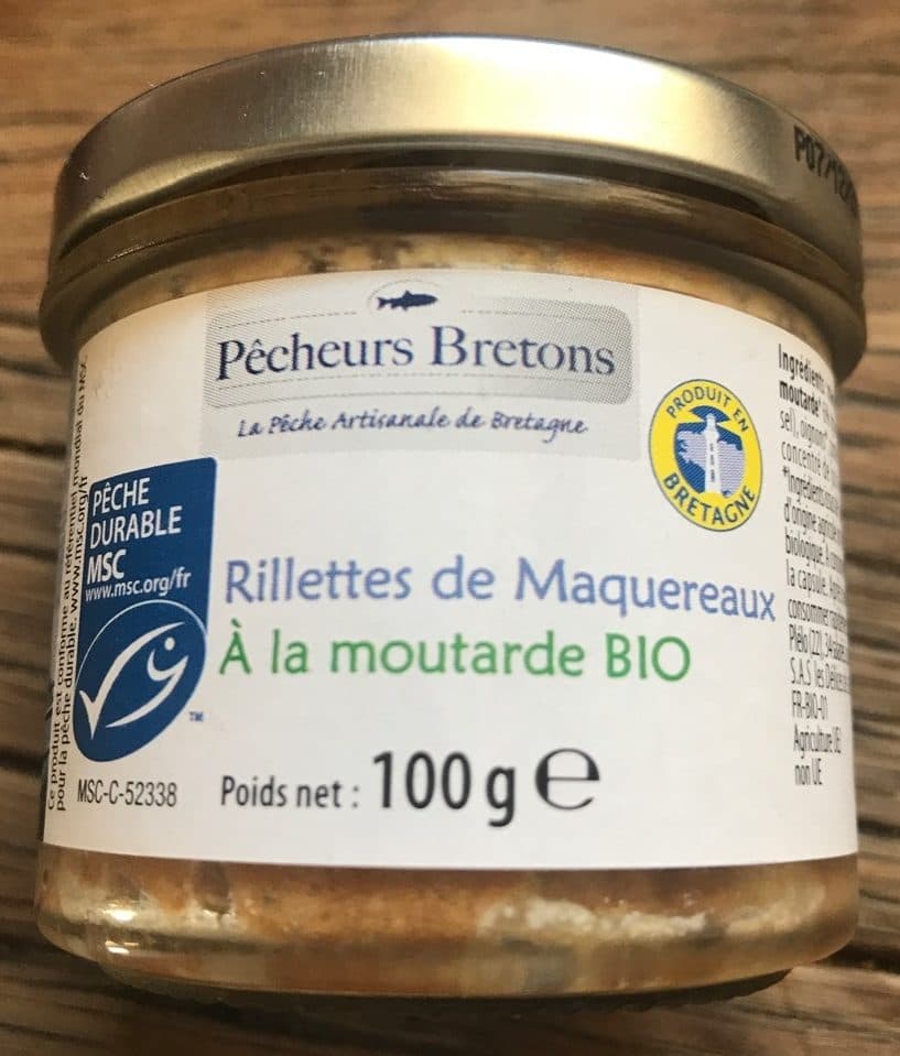 Pecheurs Bretons Rillettes de maquereaux packshot