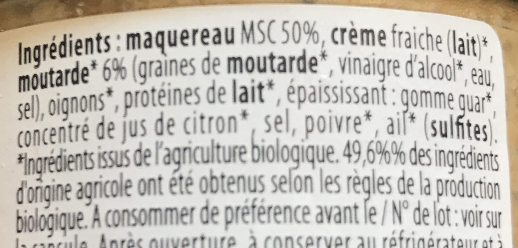 Pecheurs Bretons Rillettes de maquereaux packshot
