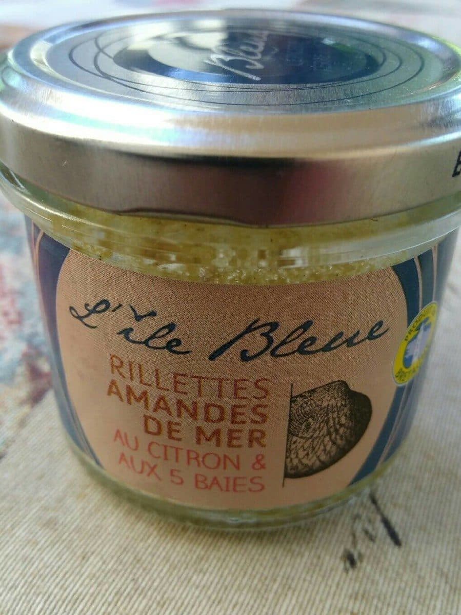 L'Ile Bleue Rillettes amandes de mer au citron et aux 5 baies packshot