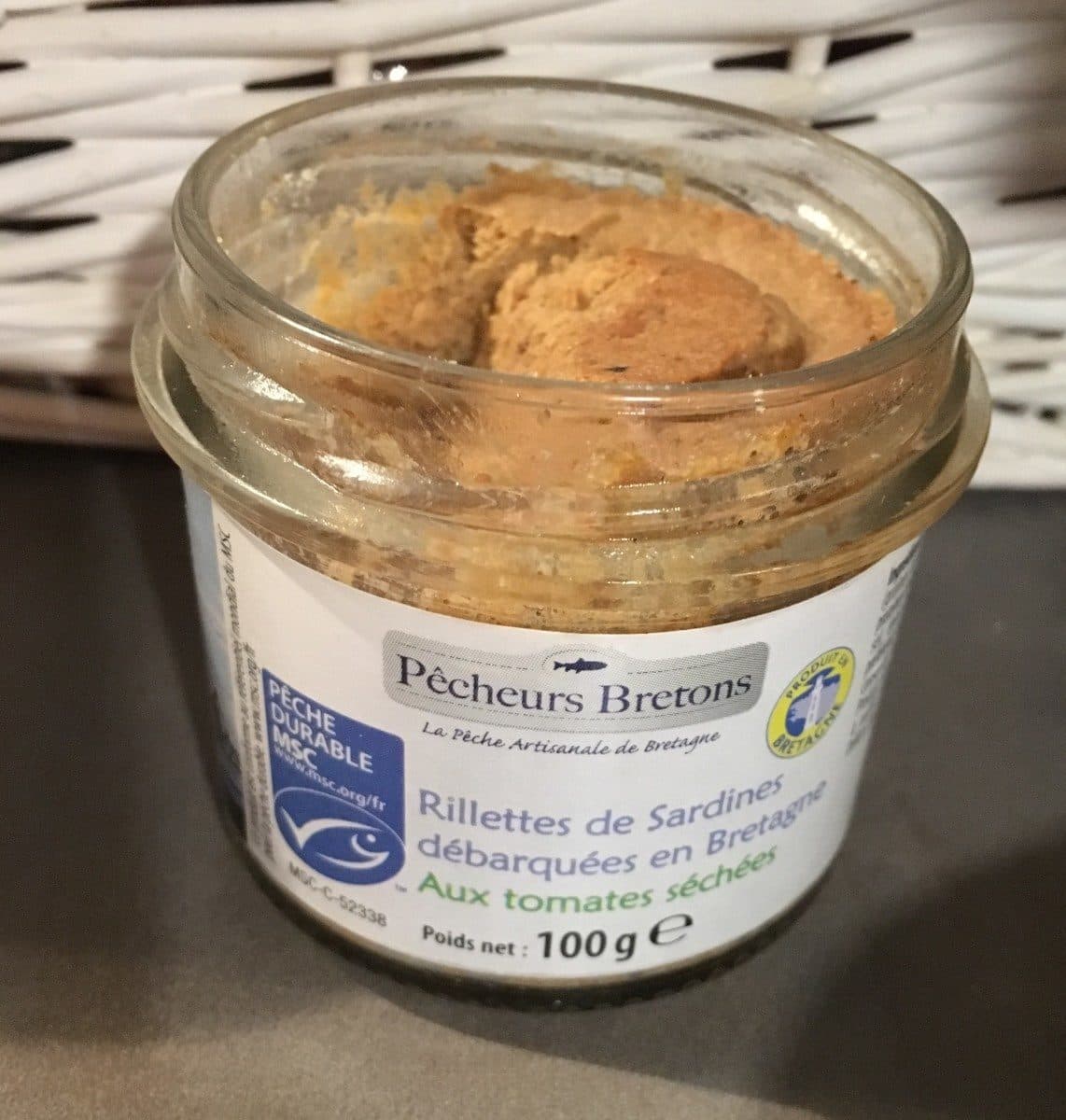 Open Food Facts Rillettes de sardines aux tomates séchées packshot