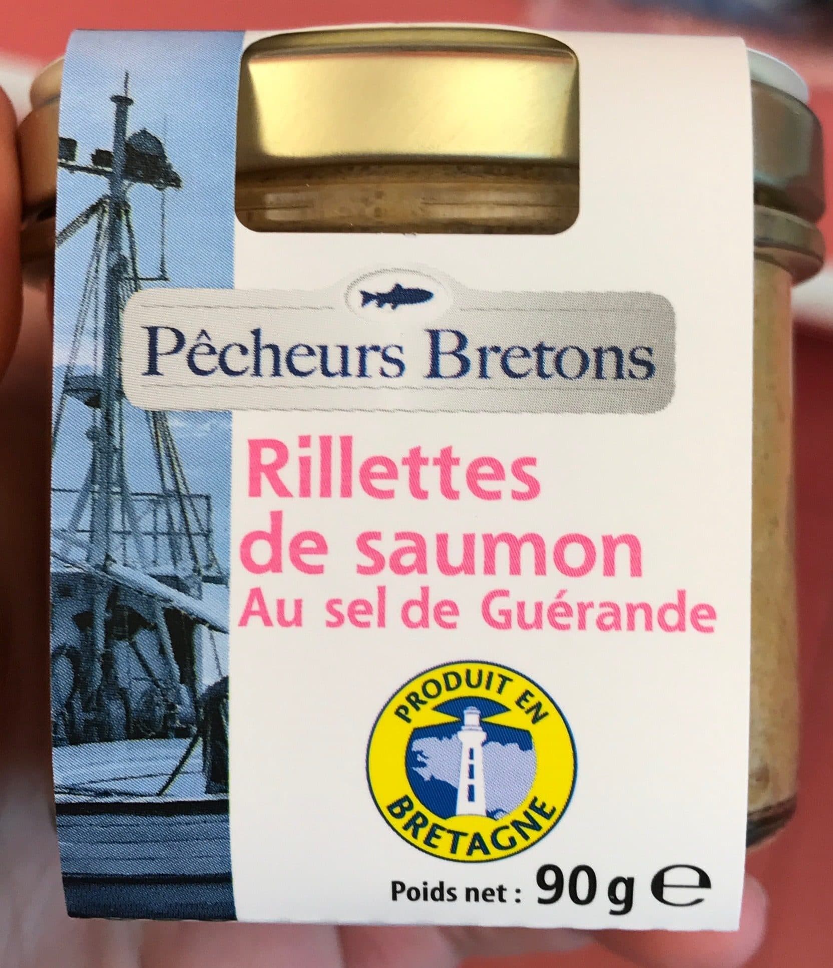 Pêcheurs Bretons Rillettes de saumon au sel de Guérande packshot