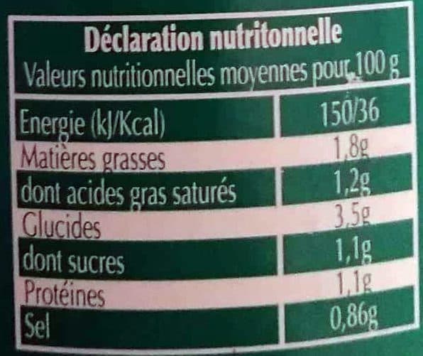 Les Recettes BeauMoulin Velouté de Poireaux et Saint-Jacques* de la baie de Saint-Brieuc packshot