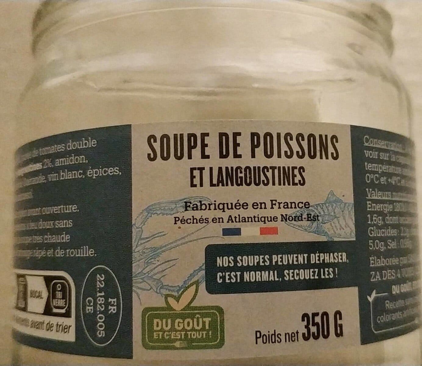 La cuisine du poissonnier Soupe de poissons et langoustines packshot