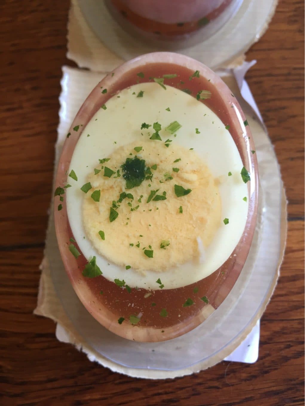 Intermarché Tout frais , tout prêt !, Aspic oeuf jambon packshot