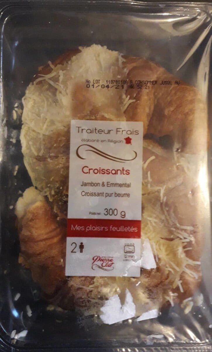 Pierre Clot Croissant jambon emmental packshot