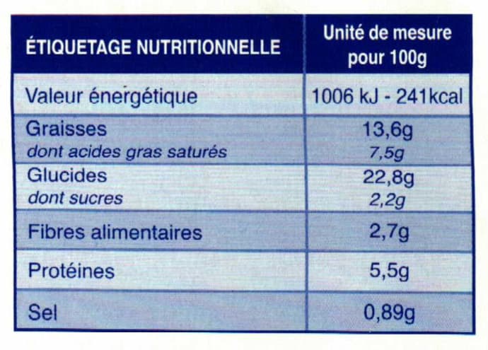 Carrefour Discount Quiche Lorraine packshot
