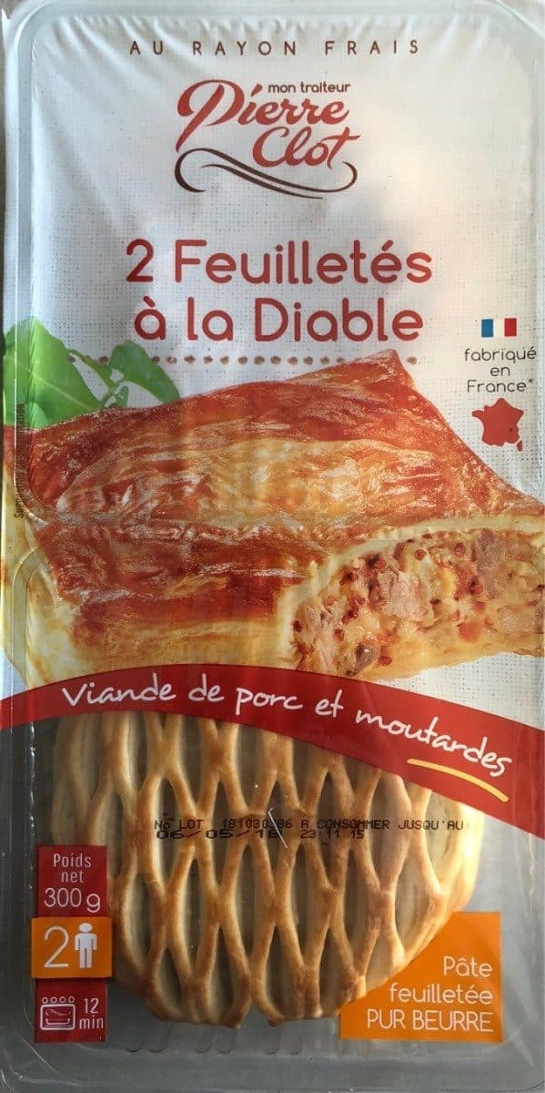 Pierre Clot Feuilletés à la Diable packshot
