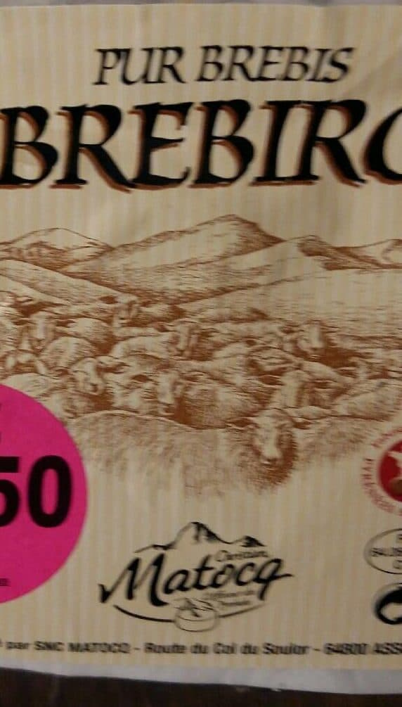 Matocq Fromage Pur brebis Pyrénées packshot