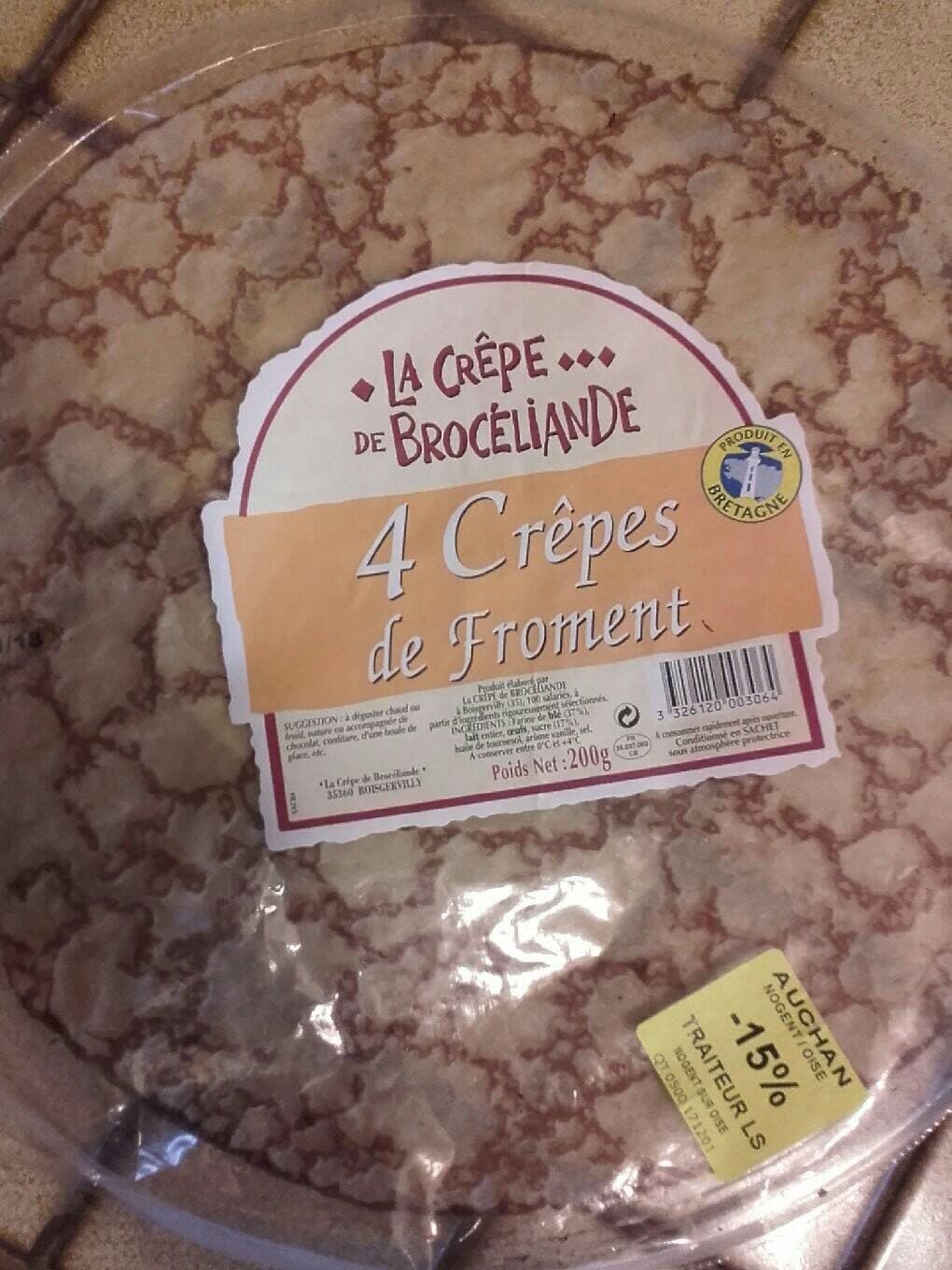 La crêpe de Broceliande La crêpe de Broceliande packshot
