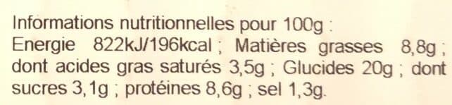 La Crêpe de Brocéliande 2 Crêpes de Froment Jambon Emmental à la Forestière packshot