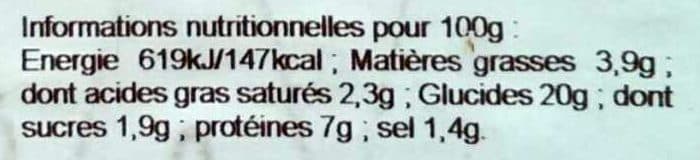La Crêpe de Brocéliande 2 Galettes de Blé Noir Jambon, Emmental, à la Forestière packshot