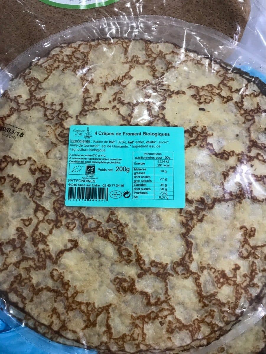 Creperie D’Ys Crepe d efroment biologique packshot