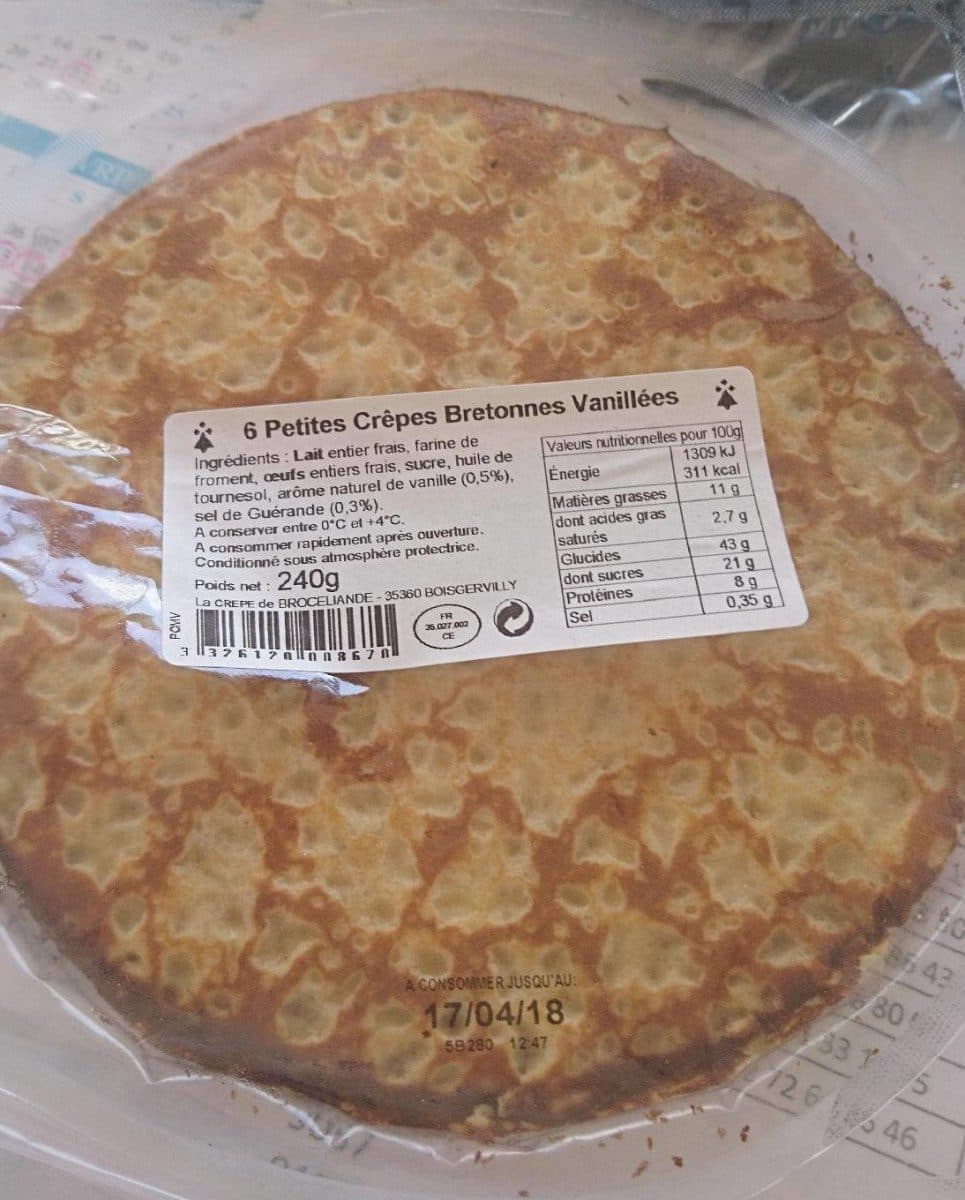 6 Petite crêpes bretonnes packshot