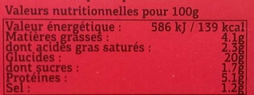 La Crêpe de Broceliande Galettes fromage de chèvre et tomates à la provençale packshot