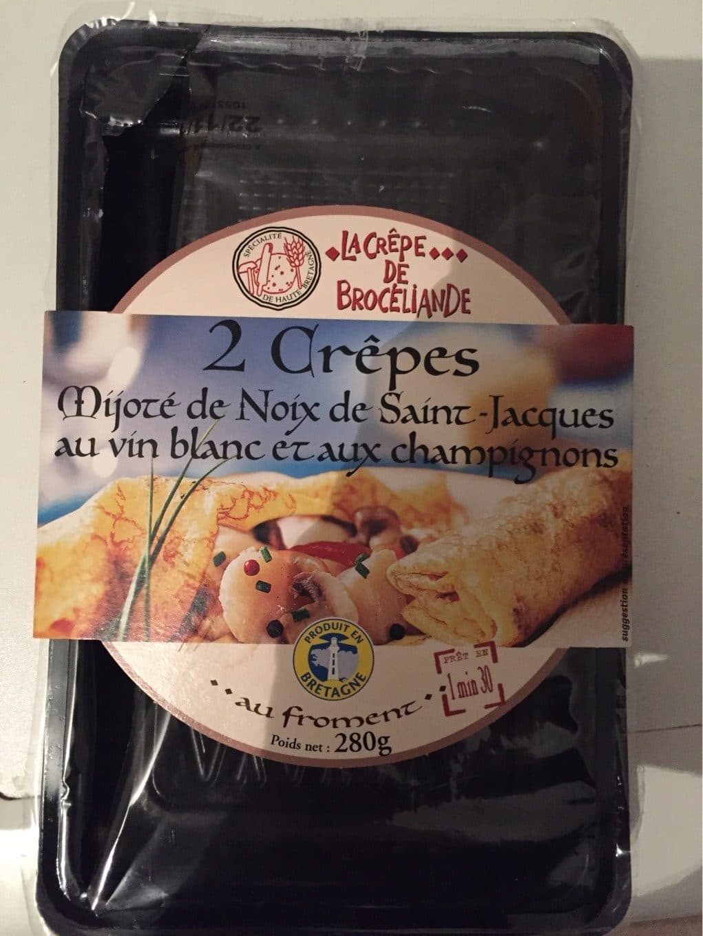 Specialite De Haute Bretagne La crepe de broceliande packshot